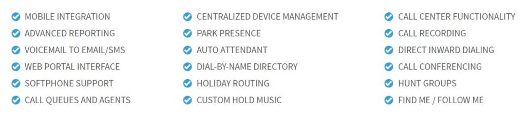 Secure ERP VoIP Phone Features